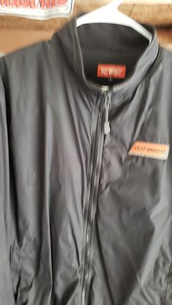 Hot wired heating jacket