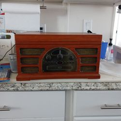 Multiplayer Music/ LPs, CDs Player/ Radio/Antique Style