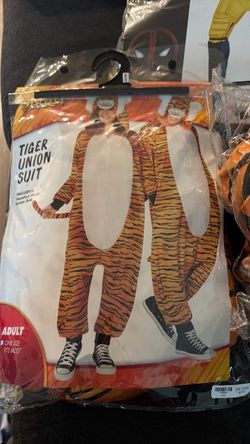 2 one piece tiger costumes