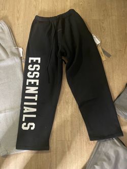 Oversized Essential Sweatpants Wide Leg Baggy check description