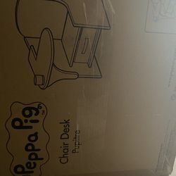 Peppa Pig Chair Desk