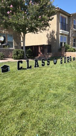 Class of 2026 yard sign