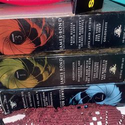 007 James Bond Movie Collection 1,2 and 3