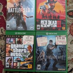 Xbox One Games (4 Pack)