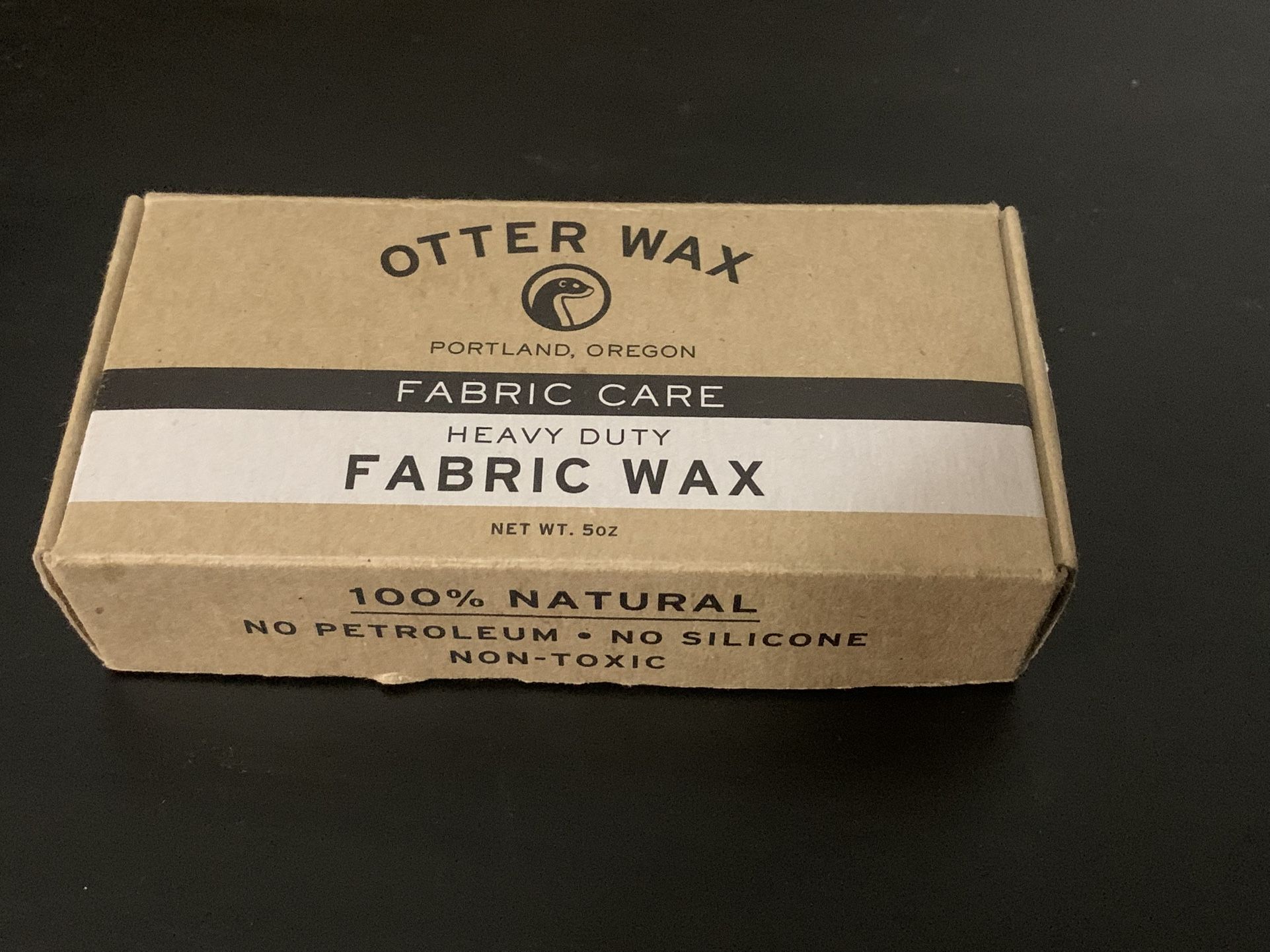 Otter Wax Fabric Wax 50 oz Bar