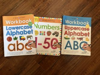 Wipe Clean Education Workbooks