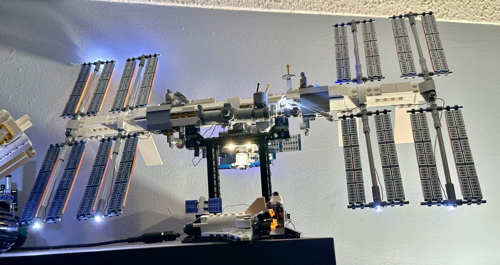 Lego Space Displays w/ LED Kits
