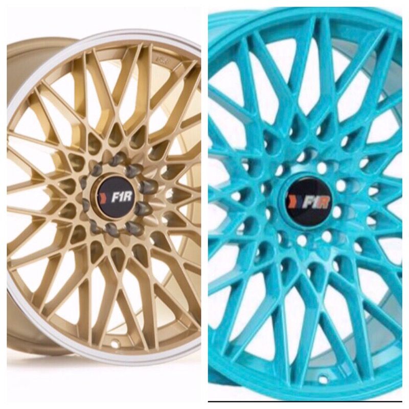 F1R Wheels 18" fit 5x100 5x114 5x120 (only 50 down payment/ no CREDIT CHECK)