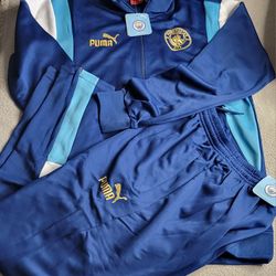 Puma Mens Tracksuits fútbol Man City Size Large XL 
no Trade 