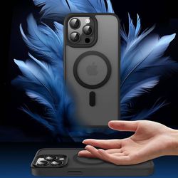 new  Super Magnetic for iPhone 15 Pro Max Case [Compatible with MagSafe], 14FT MIL-Grade Drop Protection, Shockproof Phone Cover for iPhone 15 ProMax 