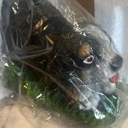 Playful puppy | piggy bank | desk pet