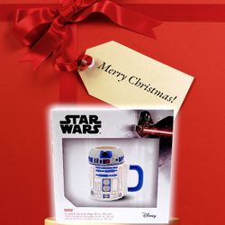 NEW Disney BioWorld Star Wars Vandor R2-D2 Sculpted Ceramic Mug 20oz