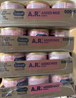 Enfamil AR formula 7.2oz cans sell or trade for Enfamil 12oz cans