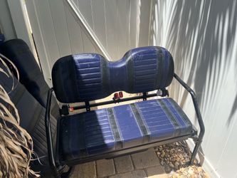 Golf Cart seats (front and back)