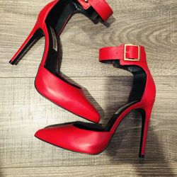 Red Steve Madden Heels