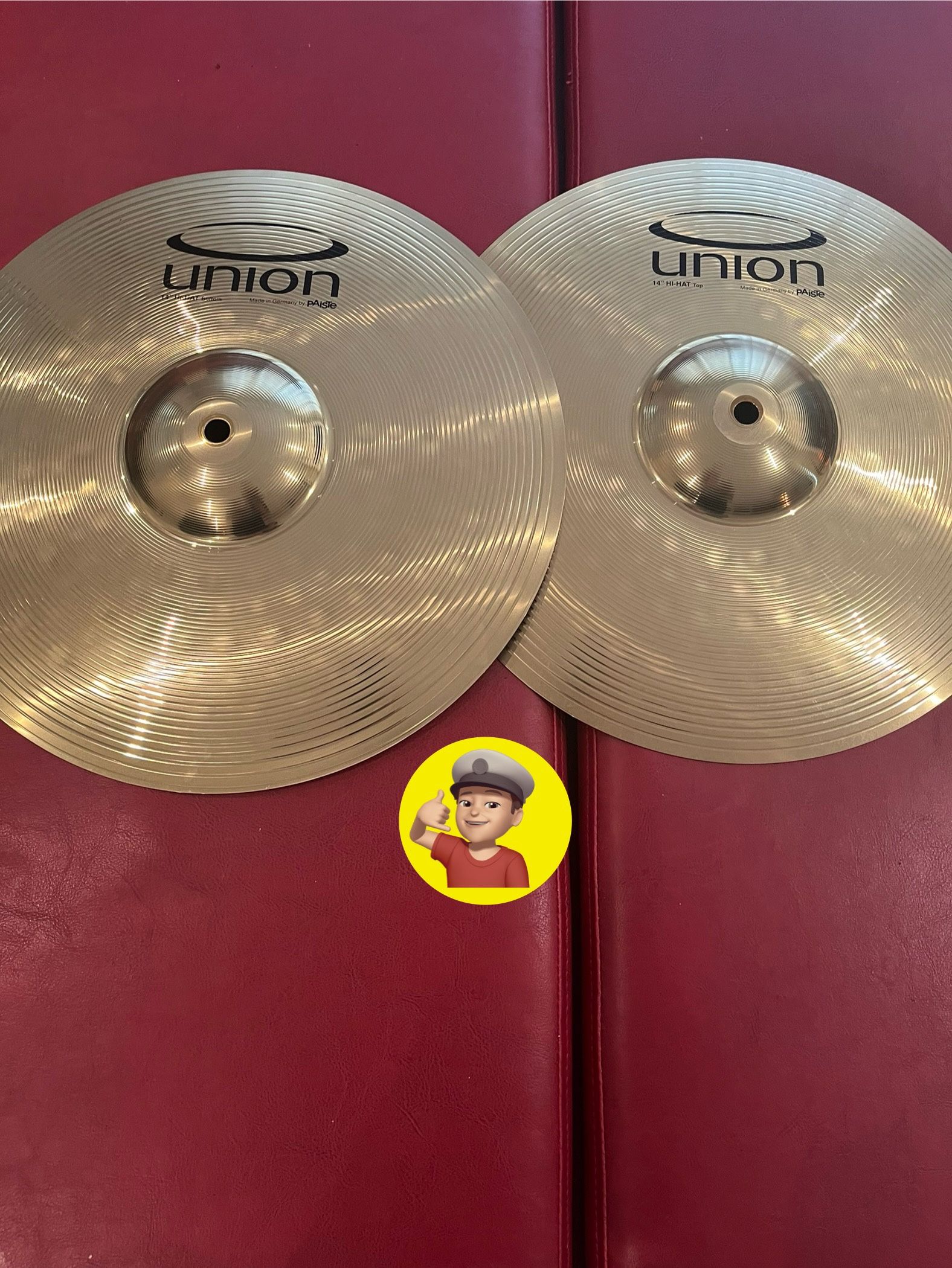 💥 Paiste 14” Hi Hat Cymbals For Drum Set 