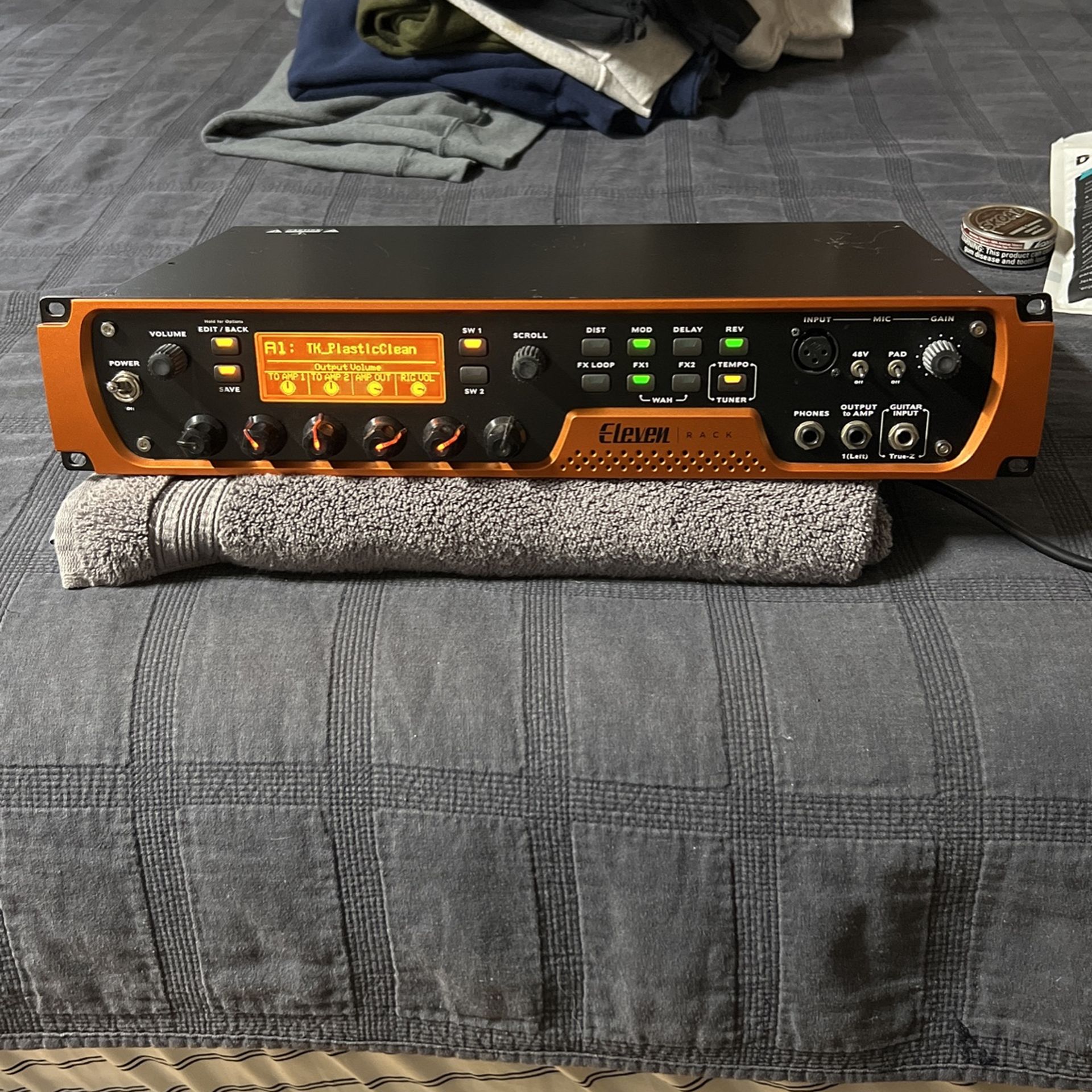 Avid Eleven Rack Guitar MultiEffects Processor and Pro Tools Interface