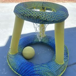 Inflatable Pool Game Basketball Set 