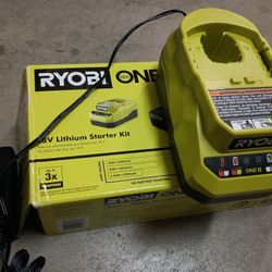 Ryobi 18v Battery Charger Space Saver 