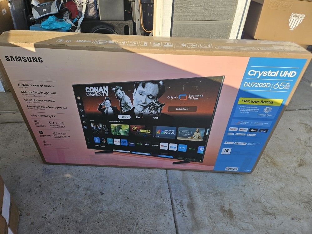 65" Samsung 4K UN65DU7200 * UHD Smart Tv