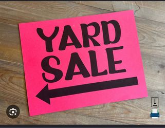 Yard sale 2408 scenic dr