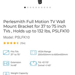 Perlesmith TV Wall Mount