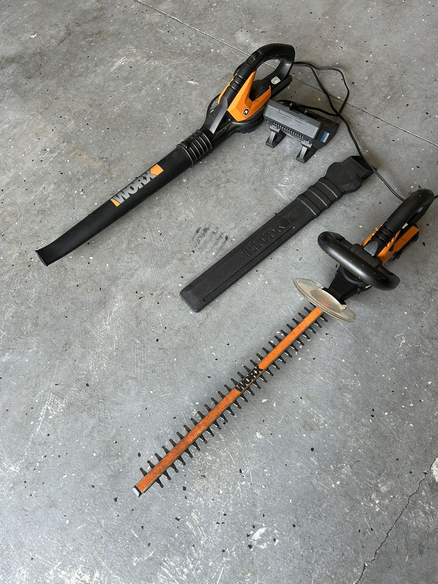 Blower and shrub Trimmer