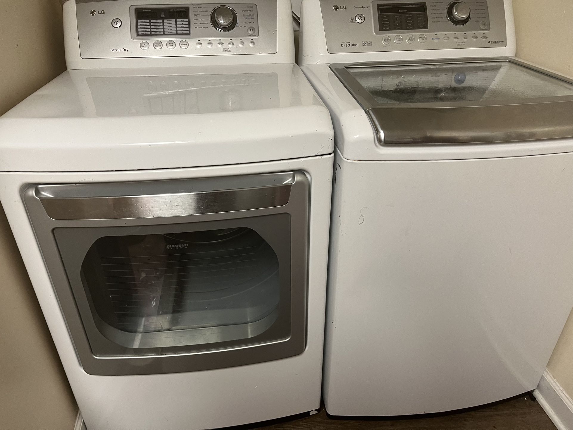 LG Washer And Dryer