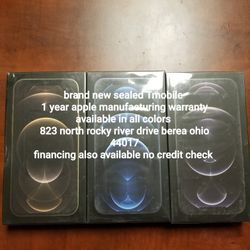 iPhone 12 Pro Max Brand new Sealed Tmobile 