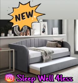 NEW DAY BED TWIN OVER TWIN AND MATTRESSES