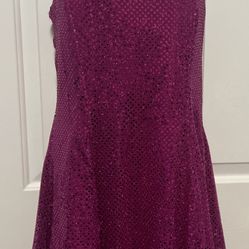 Rivar’s  Fushia Pink All Sequin Dress 