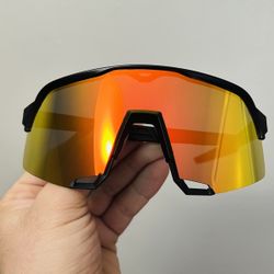 NEW Polarized 100% Brand Sport Glasses Baseball/ Softball/ Golf/ Cycling
