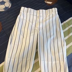 Boys Pinstripe Baseball Knicker Pants - Size M