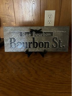 Ceramic sign