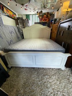 king Bed Frame with Mattress