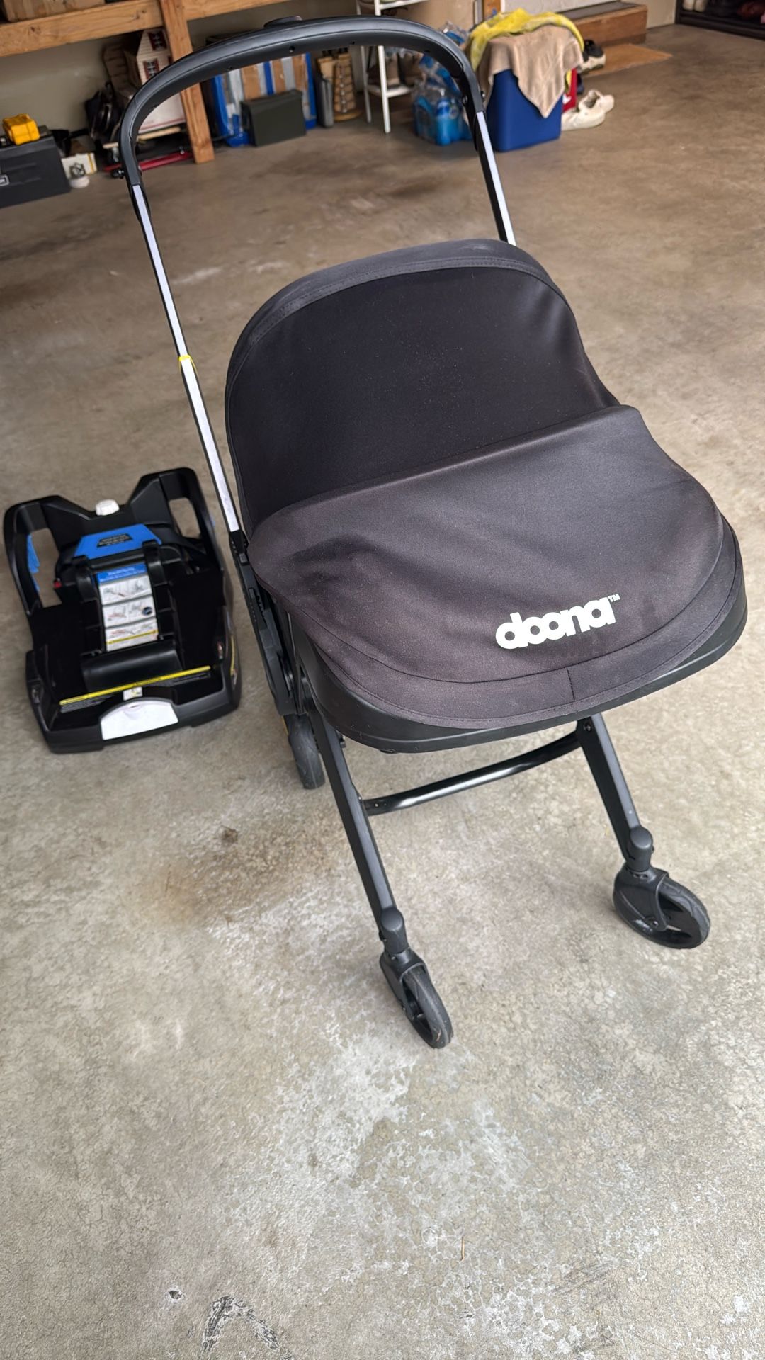 Doona traveling stroller