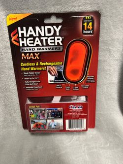 Rechargeable & Cordless with 3 Heat Settings - Portable