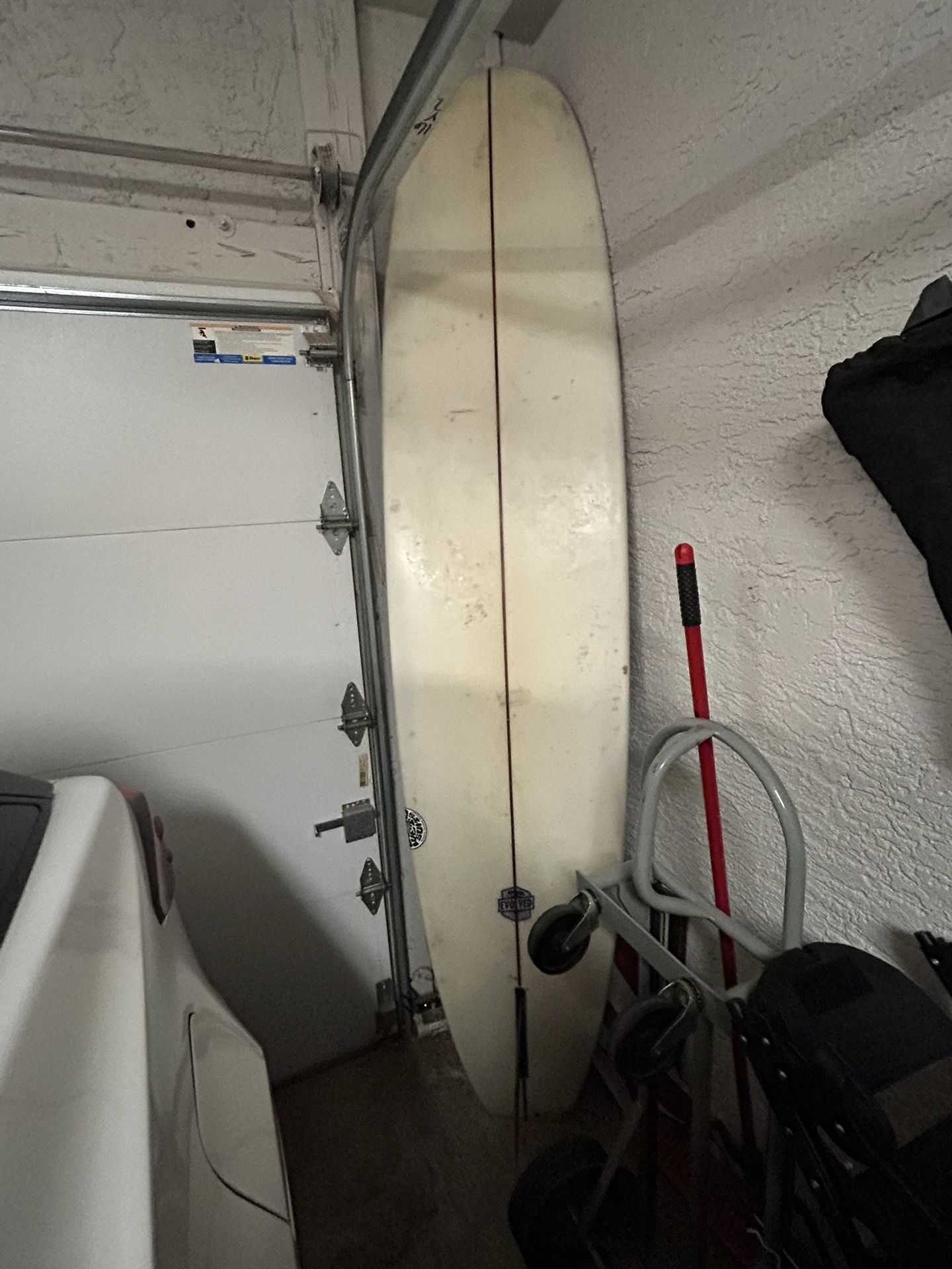 9’0 Log Surfboard 