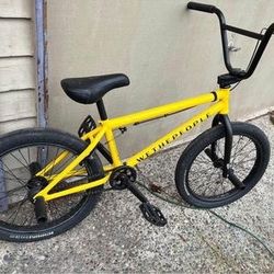We The people Justice BMX Bike, matte taxi cab yellow,
