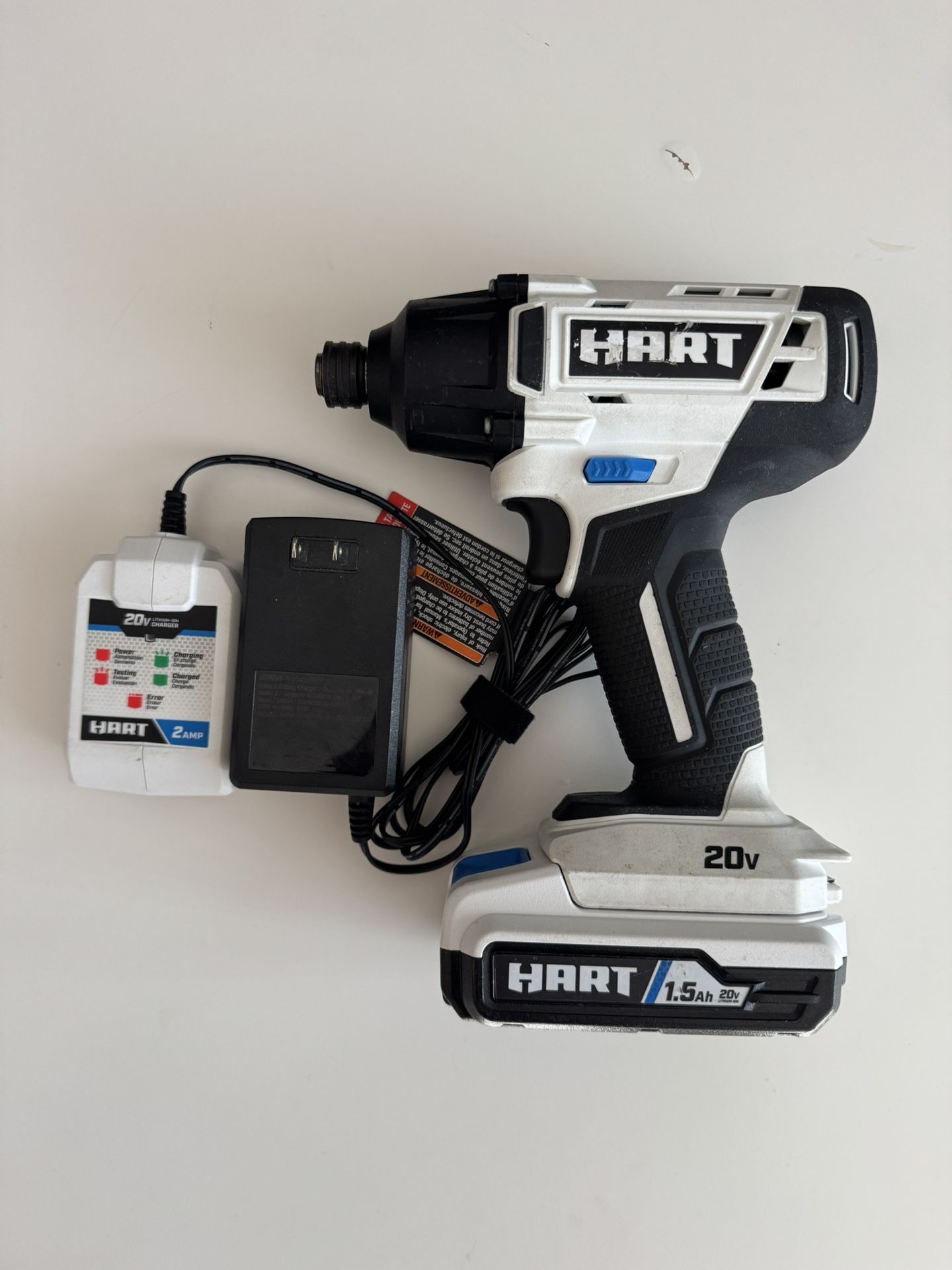 HART 20-Volt Cordless Impact Driver Kit