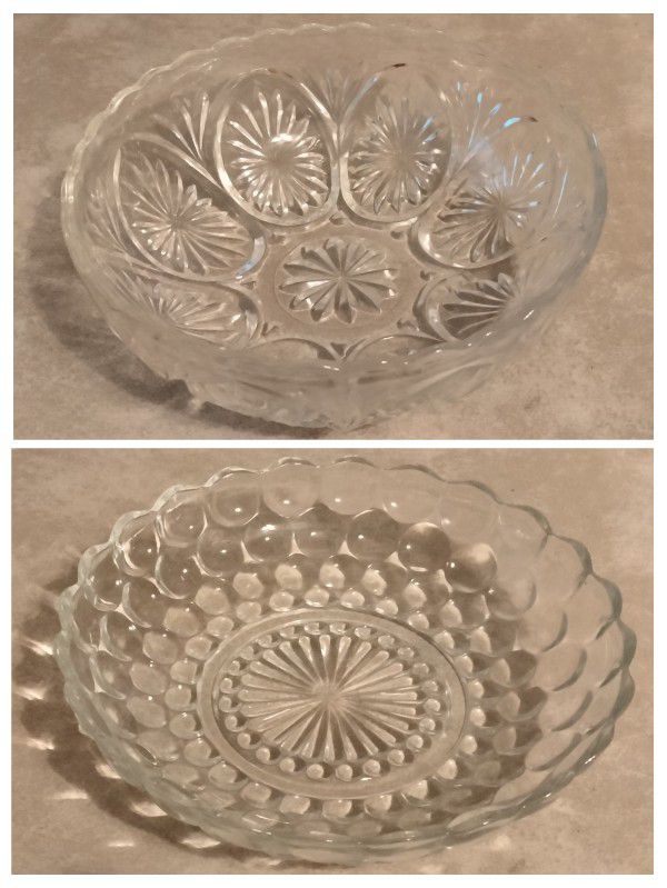 Glass Bowls, Vintage 