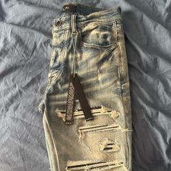 Clay Indigo Python Leather Thrasher