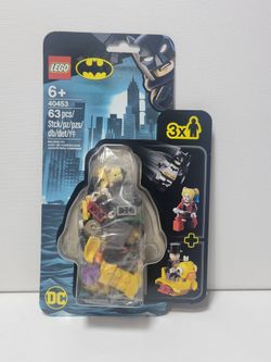 Lego 40453 Baman Vs The penguin and Harley Quinn Super Rare New