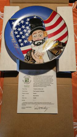 "Freddie's Gift Of Life" Collectors Plate *MAKE AN OFFER *