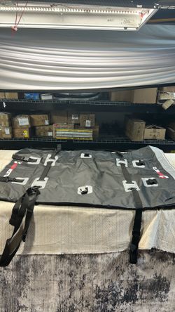 DEERMOTO 15 Cubic Feet Car Roof Top Cargo Carrier Bag Luggage  Storage Waterproof like new