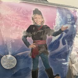 Frozen Kristoff Halloween Costume 4-6 Years