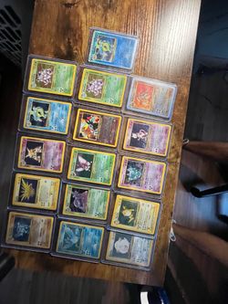 vintage Pokémon 1995 cards ALL CARDS SOLD TOGETHER