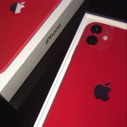 Red iphone 11 (unlocked)
