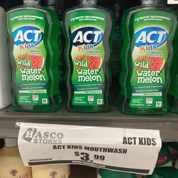 Act Kids Anticavity Mouthwash Wild Watermelon