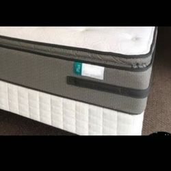 King Size New Thick Pillow Top Bed Can Deliver 